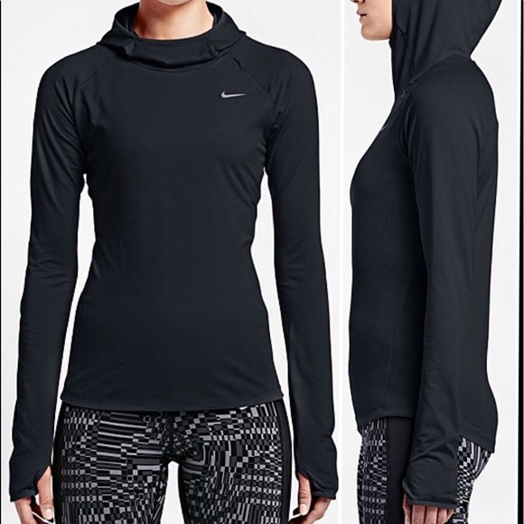 nike dry element running hoodie